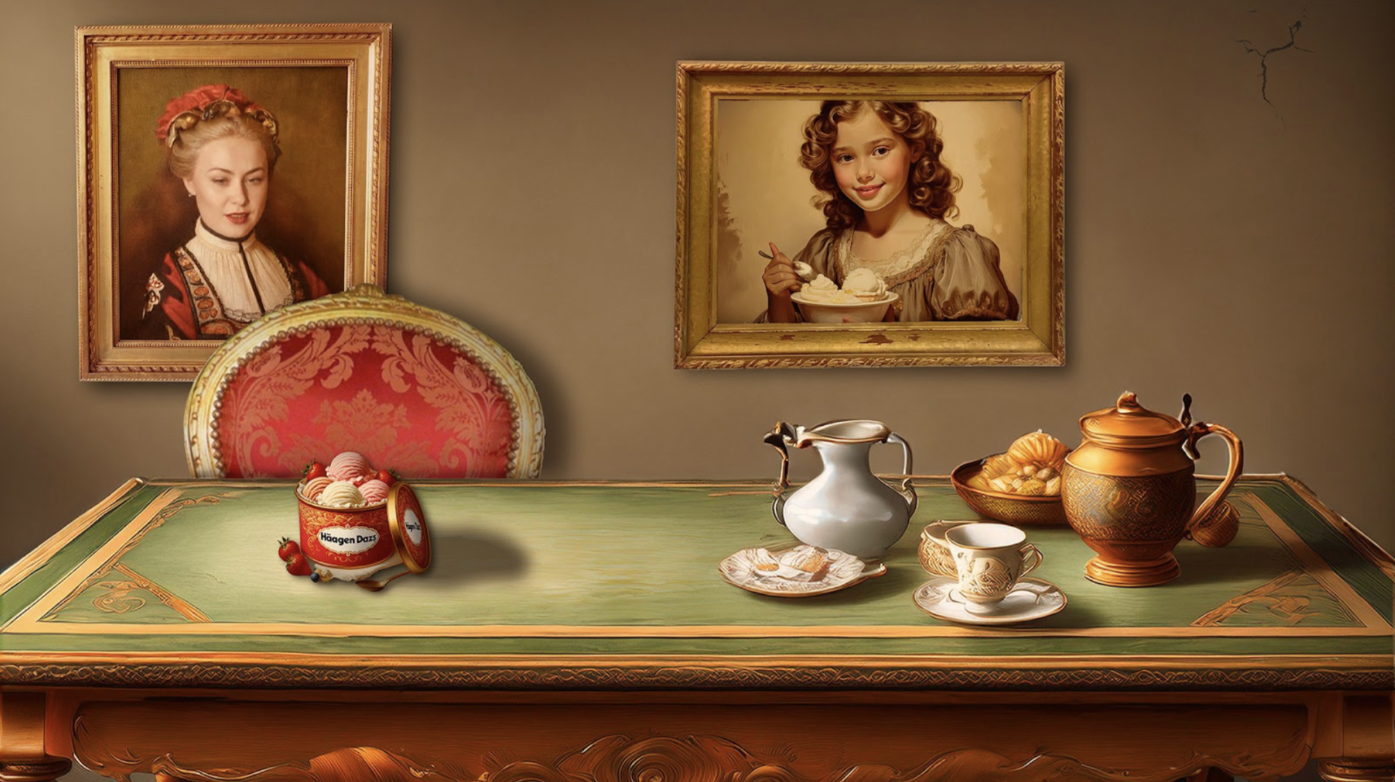 Matte Painting Häagen-Dazs